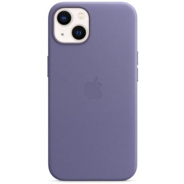 Apple Husa de protectie Apple cu MagSafe pentru iPhone 13, Piele, Wisteria