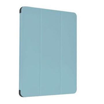 Husa Book Cover Devia DVHLCIM6LG pentru Apple iPad Mini 6 (2021), Piele, Slot stylus (Verde deschis)