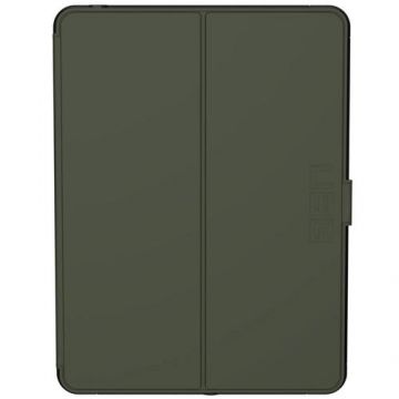 Husa Book Cover UAG Scout Series pentru Apple iPad 10.2inch, 7th, 8th Gen, 9th Gen (Negru/Verde)