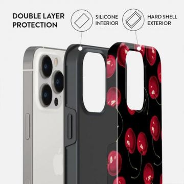 Husa Burga Dual Layer Cherrybomb iPhone 14 Pro Max (Multicolor)