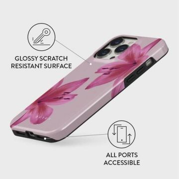 Husa Burga Dual Layer Fragile Beauty iPhone 14 Pro