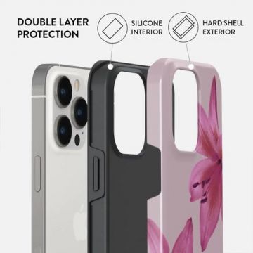 Husa Burga Dual Layer Fragile Beauty iPhone 14 Pro Max