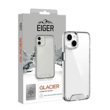 Husa Eiger Glacier Case compatibila cu iPhone 13 / 14 Clear, shock resistant