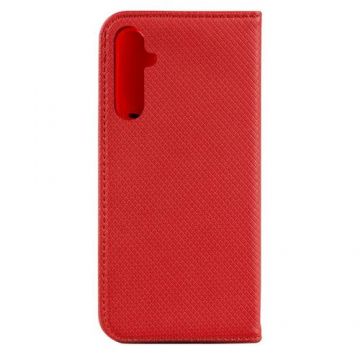 Husa Lemontti Book Smart Magnet Samsung Galaxy A05s (Rosu)