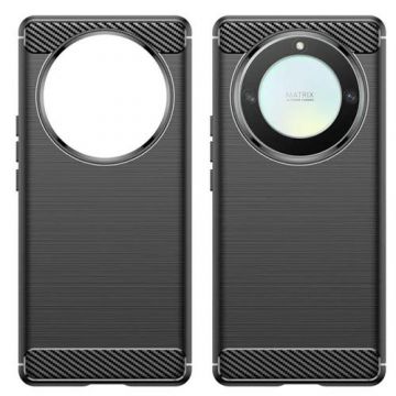 Husa Lemontti Carbon Case Flexible pentru Honor Magic6 Lite, Negru