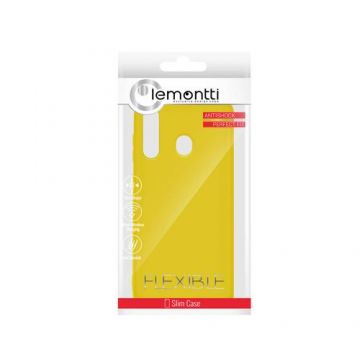 Husa Lemontti pentru Samsung Galaxy M40, Silicon (Galben)