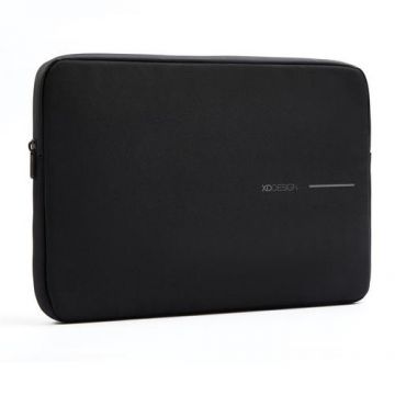 Husa pentru laptop, XD Design, Polietilena, 14 inch, 24 x 2.5 x 34.5 cm, Negru