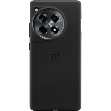 Husa pentru OnePlus 12R, Sandstone Bumper, Neagra