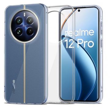 Husa pentru Realme 12 Pro / 12 Pro+, Tech-Protect, FLEXAIR, Transparenta