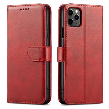 Husa pentru Samsung Galaxy A15 A155, OEM, Marva Wallet, Rosie