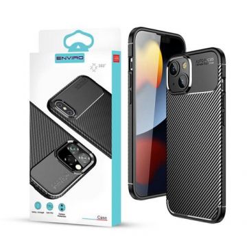 Husa pentru Xiaomi Redmi Note 13 4G, OEM, Carbon Enviro, Neagra