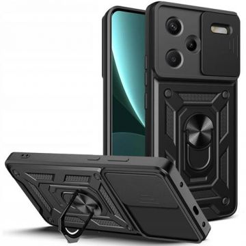 Husa pentru Xiaomi Redmi Note 13 Pro+, Tech-Protect, CamShield Pro, Neagra