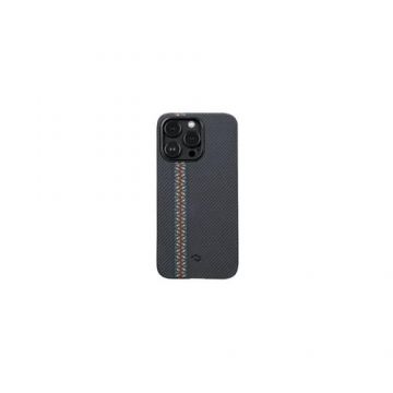 Husa Pitaka MagEZ 3 Aramida, MagSafe Rhapsody iPhone 14 Pro Max (Negru)