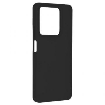 Husa Protectie Spate Lemontti Silicon Soft Edge pentru Xiaomi Redmi Note 13 5G (Negru)