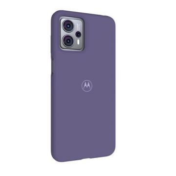 Husa Protectie Spate Motorola Soft G13-SC-SFT-DBK pentru Motorola Moto G13 (Mov)