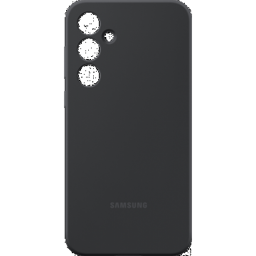 Husa Protectie Spate Samsung EF-PA556TBEGWW pentru Samsung Galaxy A55 5G A556, Silicone Case (Negru)
