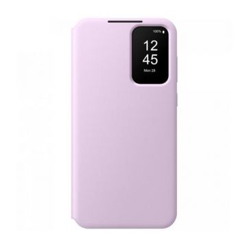 Husa Smart View Wallet Case Samsung EF-ZA556CVEGWW pentru Samsung Galaxy A55 (Mov)