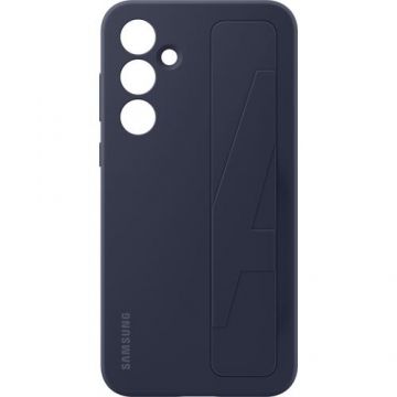 Husa Smart View Wallet Samsung EF-GA556TBEGWW pentru Samsung Galaxy A55 5G A556, Standing Grip (Negru)