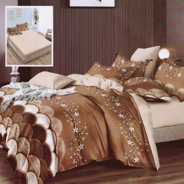 LENJERIE FINET 6 PIESE CU HUSĂ – 160×200 ȘI 180×200 (HF6P78)