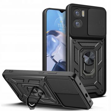 Husa Tech-Protect Camshield Pro pentru Motorola Moto E22/E22I Negru