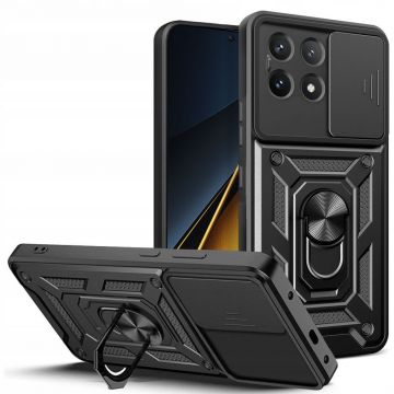 Husa Tech-Protect Camshield Pro pentru Xiaomi Poco X6 Pro 5G Negru