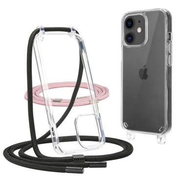 Husa Tech-Protect FlexAir Chain pentru Apple iPhone 11 Negru & Roz