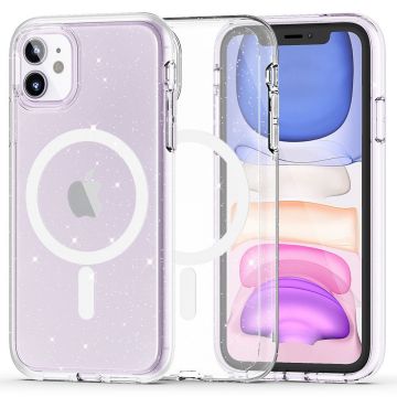 Husa Tech-Protect FlexAir Hybrid MagSafe pentru Apple iPhone 11 Glitter