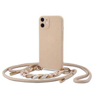 Husa Tech-Protect Icon Chain pentru Apple iPhone 11 Bej