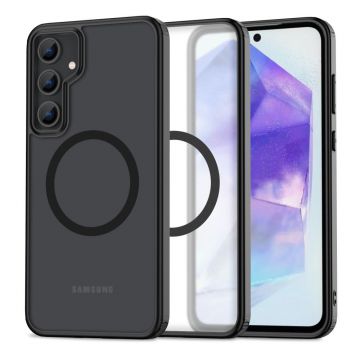 Husa Tech-Protect Magmat MagSafe pentru Samsung Galaxy A55 5G Negru Mat