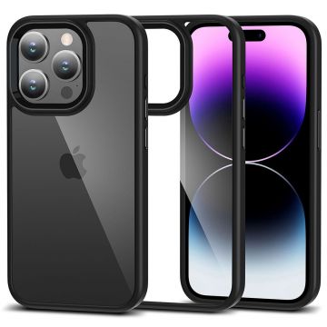Husa Tech-Protect Magmat pentru Apple iPhone 15 Pro Max Negru/Clar