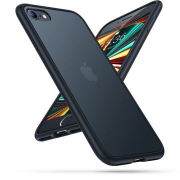Husa Tech-Protect Mattfit pentru Apple iPhone 7/8/SE 2020/2022 Negru