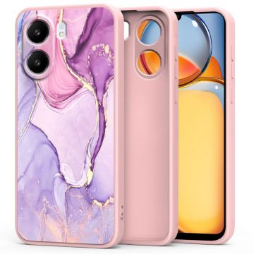 Husa Tech-Protect Mood pentru Xiaomi Redmi 13C/Poco C65 Marble