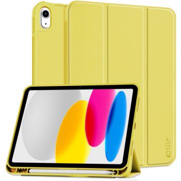 Husa Tech-Protect Sc Pen pentru Apple iPad 10.9 10/2022 Galben