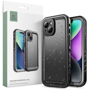 Husa Tech-Protect Shellbox Ip68 pentru Apple iPhone 14 Negru