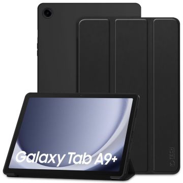 Husa Tech-Protect Smartcase pentru Samsung Galaxy Tab A9+ Plus 11.0 X210/X215/X216 Negru