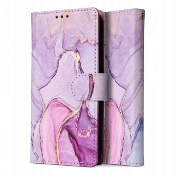 Husa Tech-Protect Wallet Wallet pentru Samsung Galaxy A14 4G/5G Marble