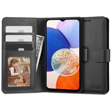 Husa Tech-Protect Wallet Wallet pentru Samsung Galaxy A14 4G/5G Negru