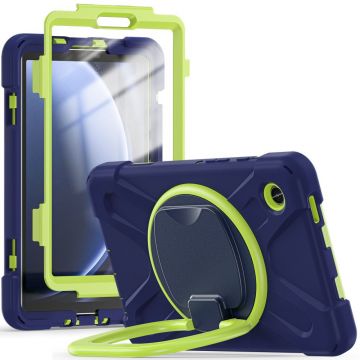 Husa Tech-Protect X-Armor pentru Samsung Galaxy Tab A9 8.7 X110/X115 Albastru inchis Verde