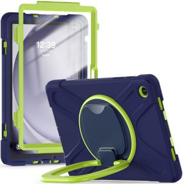 Husa Tech-Protect X-Armor pentru Samsung Galaxy Tab A9+ Plus 11.0 X210/X215/X216 Albastru inchis Verde