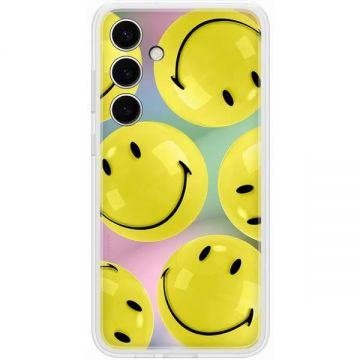 Husa telefon Samsung pentru Galaxy S24 Plus, Suit Case, Galben
