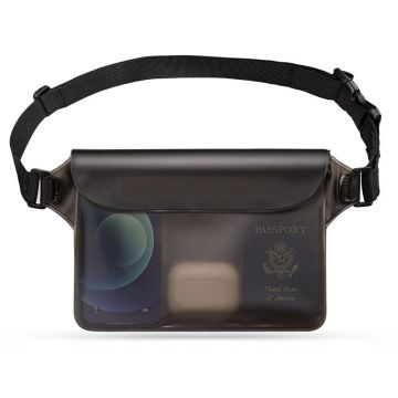 Husa Universala pentru Telefon Tech-Protect pouch Gri/Transparent