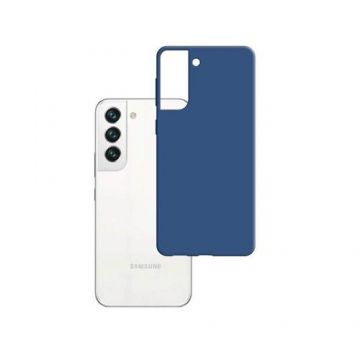 Husa 3MK Matt, pentru Samsung Galaxy S22, Anti amprenta, Albastru