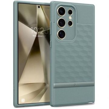 Husa Caseology Parallax pentru Samsung Galaxy S24 Ultra, Verde