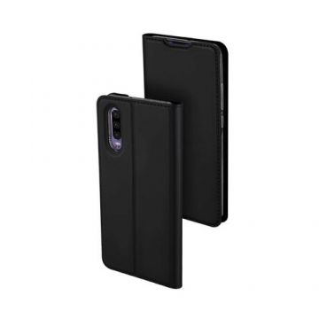 Husa Flip Cover Dux Ducis Anti Amprenta pentru Huawei P30 Pro (Negru)