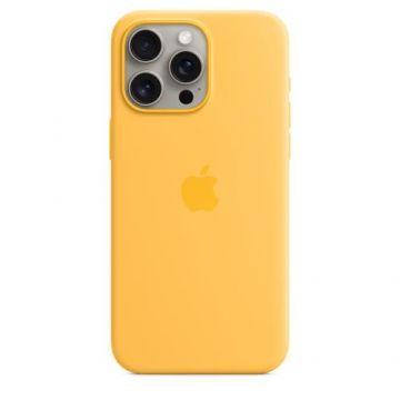 Husa Protectie Spate Apple MWNP3ZM/A pentru iPhone 15 Pro Max, Silicon, MagSafe (Portocaliu) Husa Protectie Spate Apple MWNP3ZM/A pentru iPhone 15 Pro Max, Silicon, MagSafe (Portocaliu)