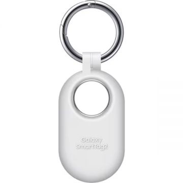 Husa Samsung pentru SmartTag2, Silicone Case, Alb