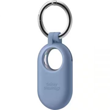 Husa Samsung pentru SmartTag2, Silicone Case, Albastru
