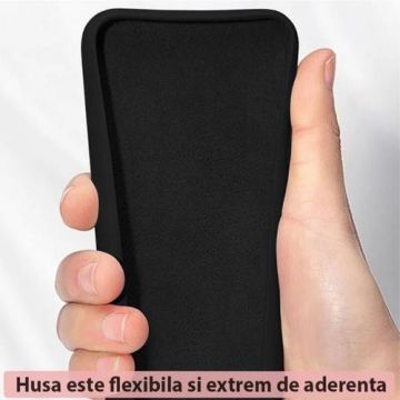 Husa Silicon Soft Edge Lemontti Xiaomi Redmi A3, Negru