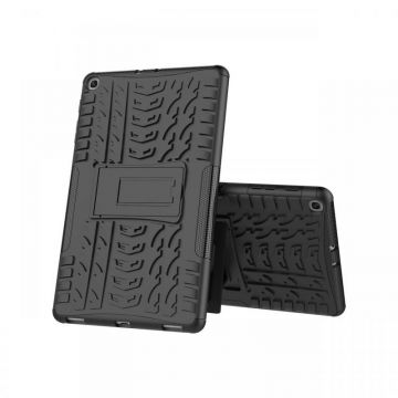 Husa Tableta Samsung Galaxy Tab A 2019 10.1 inch Lemontti Tire Texture Black