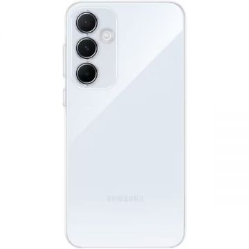 Husa telefon Samsung pentru Galaxy A55 5G, Clear Case, Transparent
